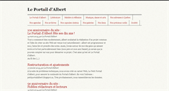 Desktop Screenshot of albertportail.info